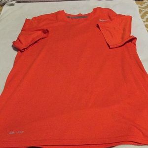 Orange Nike Dri Fit T-shirt